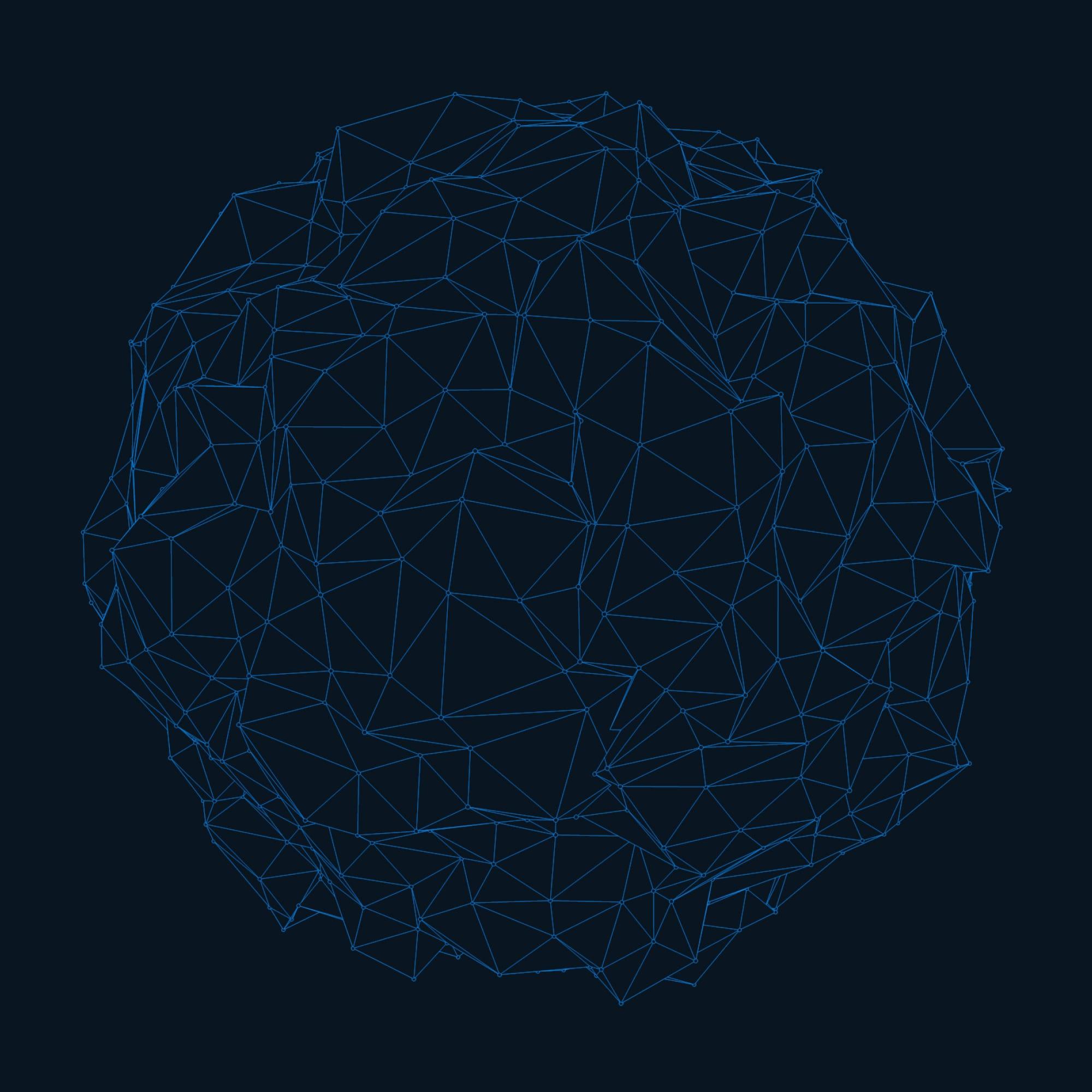 Entertainment Web TV Sphere Wireframe