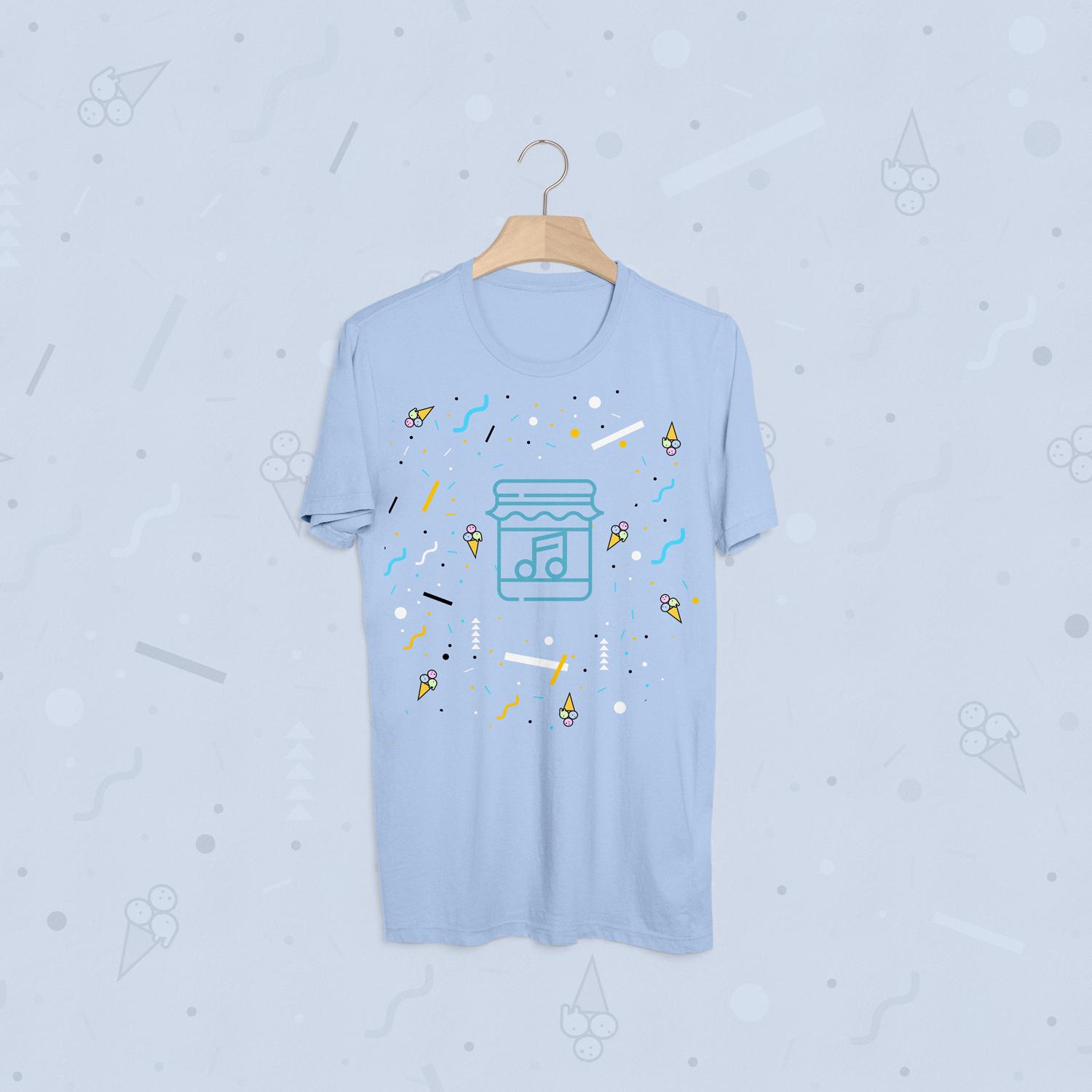Jam T-Shirt Light Blue